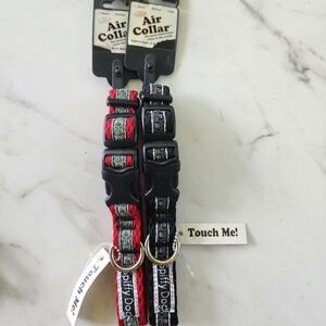 10-15in Set of 2 dog collars